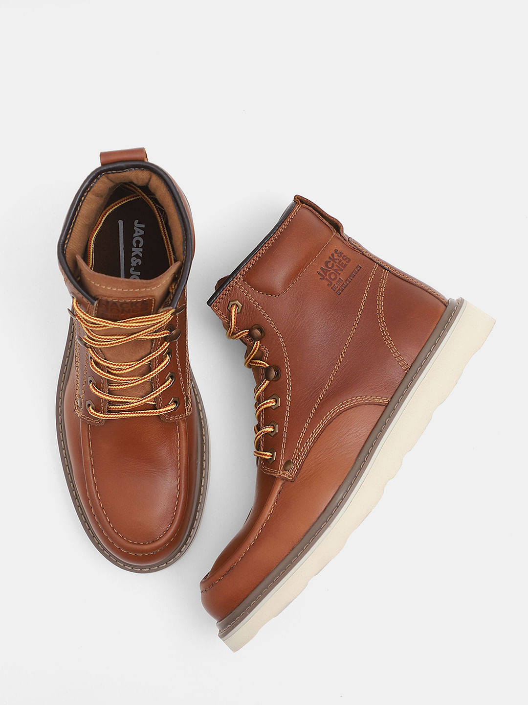 Jack and hotsell jones brown boots